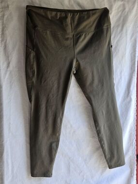 ZUTY Fleece Lined Leggings Women Water Resistant Winter Thermal Insulated